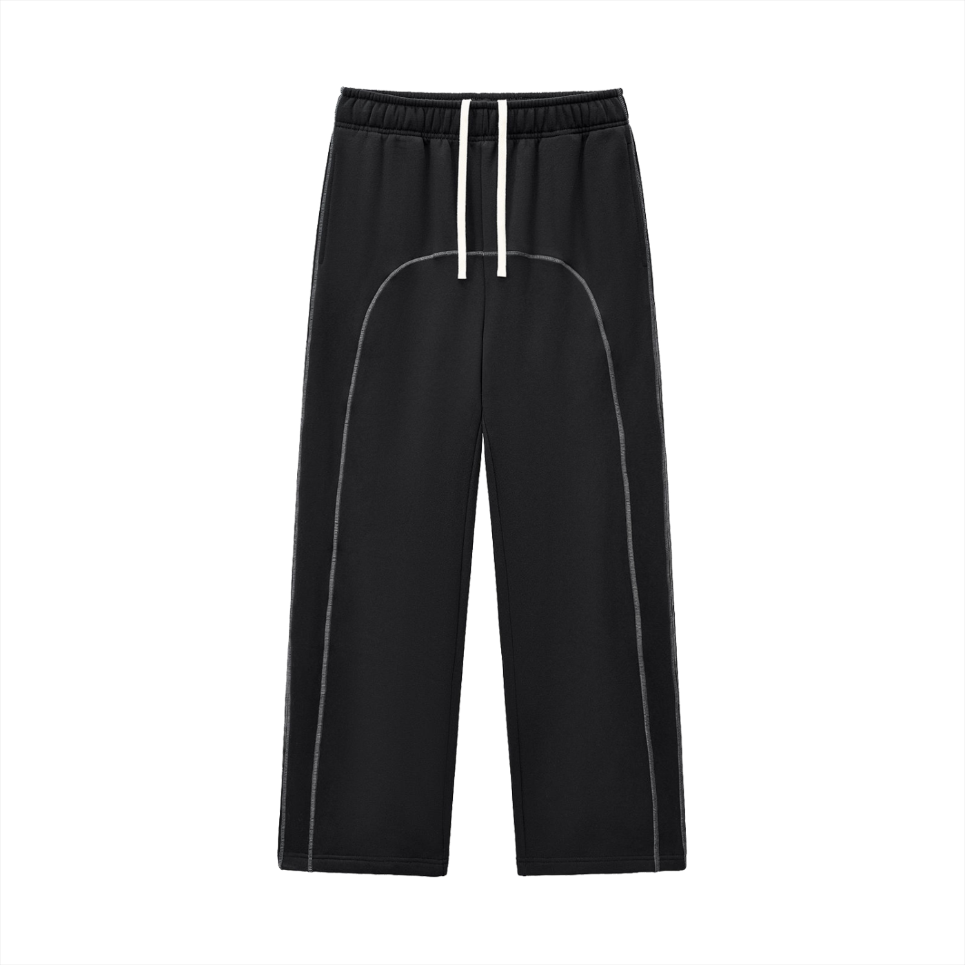 Everyday Contrast-Stitched Joggers